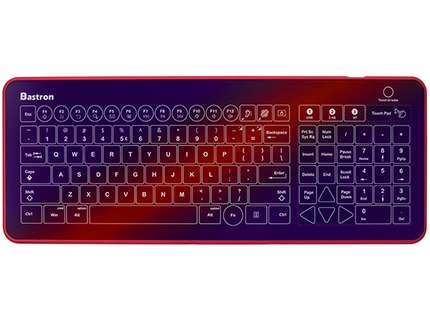 B10 Pro Wireless Smart Glass Touch Keyboard