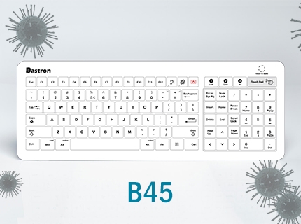 B45 Wireless Health Glass Keyboard