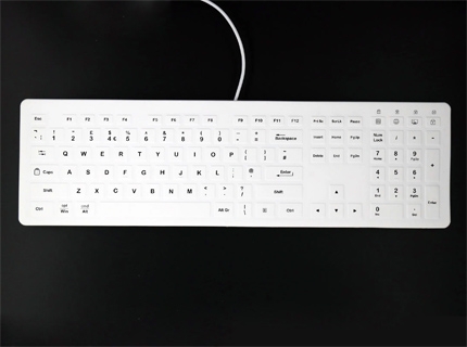 SK10801 Medical Wired Silicone Keyboard